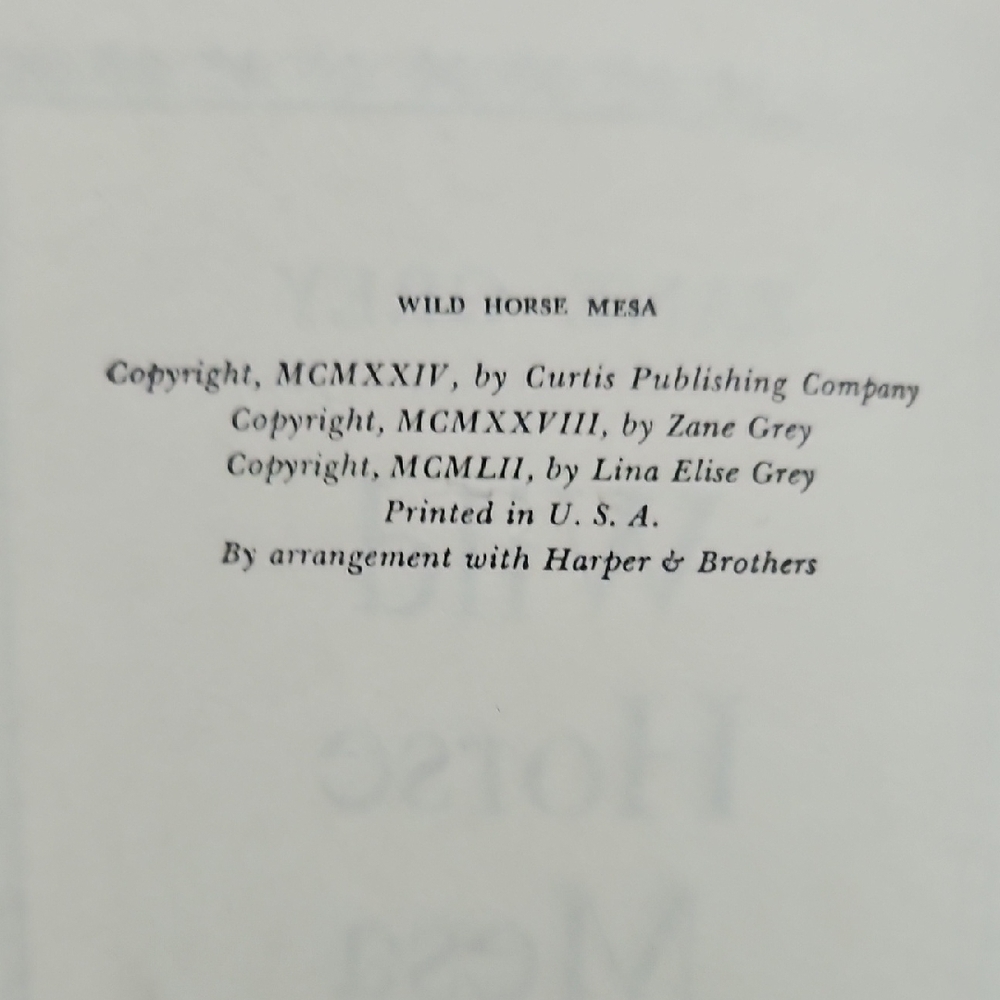 Zane Grey 1940's - 1950's Collection Of 9 Books. - Picture 8 of 14